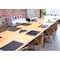 Dacasso GrayLeatherette 17" x 14" Conference Table Pad PR-4215 - alternate 5